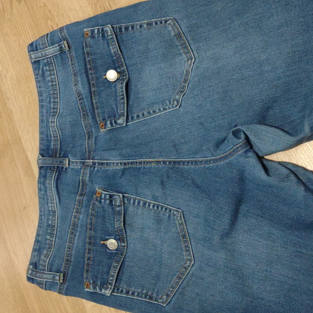 Straight Leg Vanilla Star Size 11 Distressed Ankle Jean Stretch Skinny - Picture 10 of 11